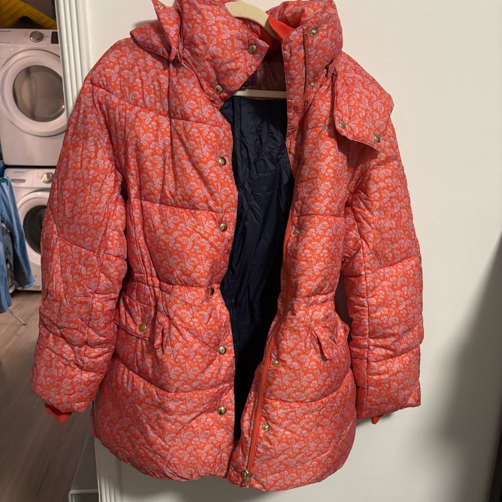 J. Crew Chateau Puffer Coat in Liberty® Toutouayette fabric - Picture 5 of 8